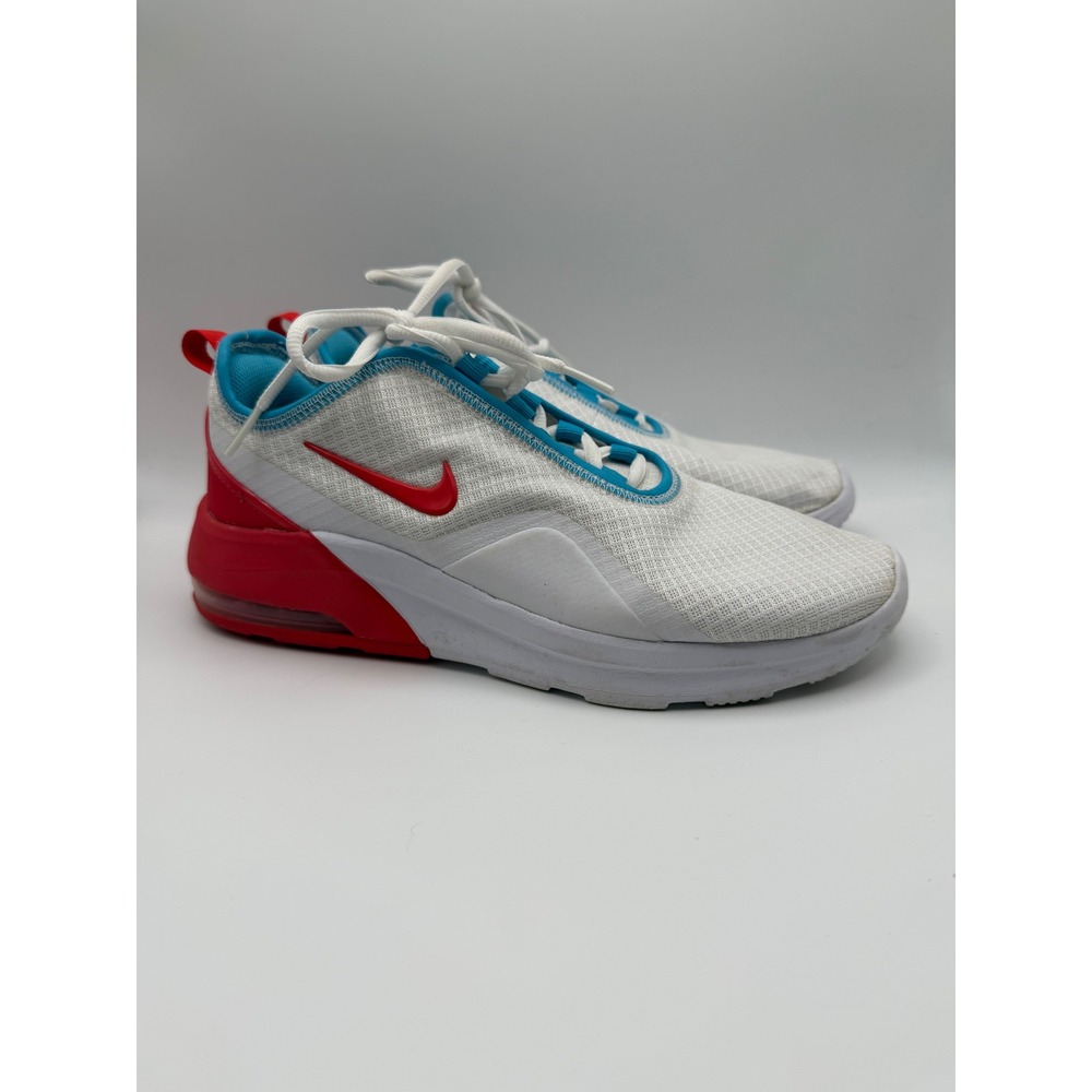 Nike Air Max Motion 2 Women's 8.5 White Red Blue Sneakers CW4285-100
